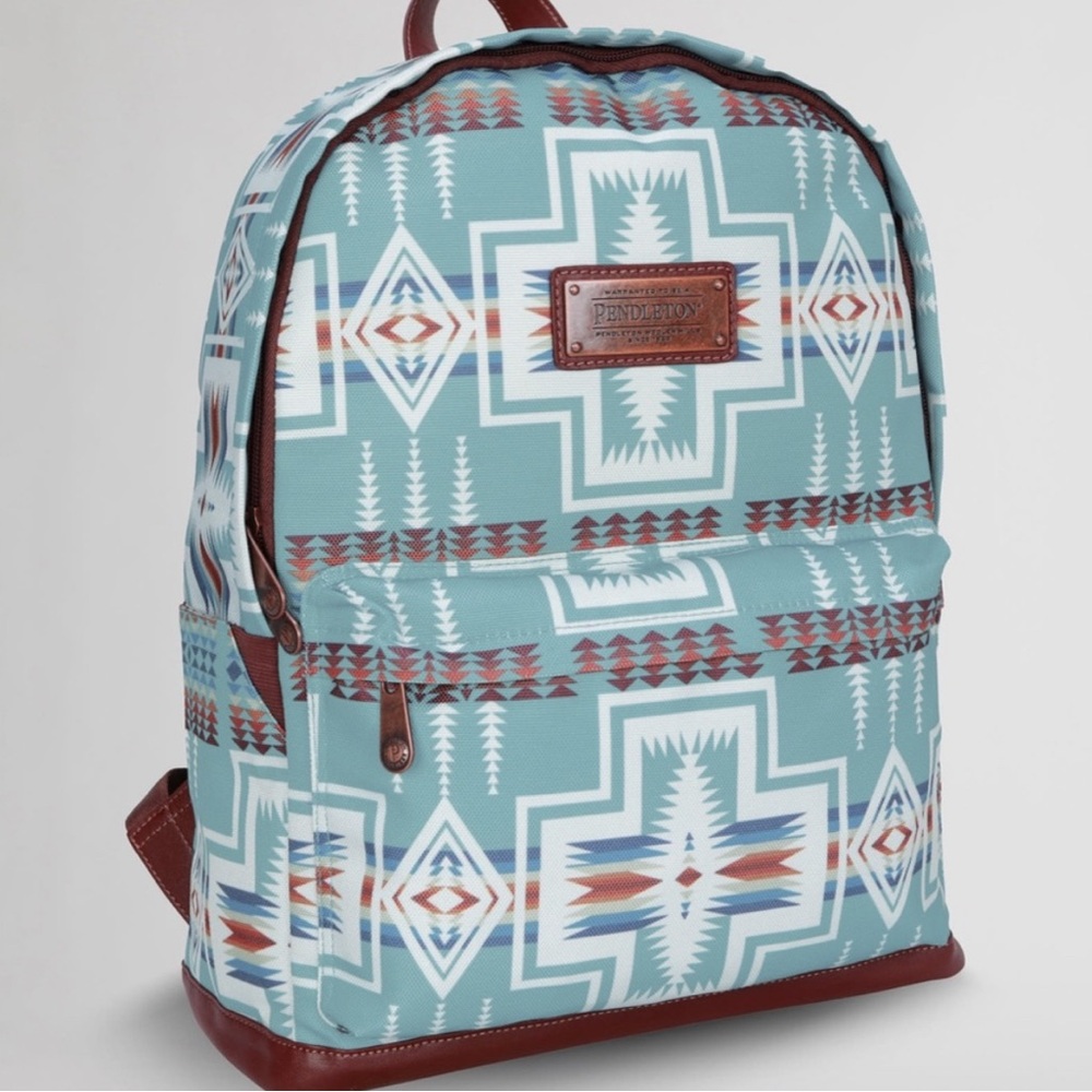 Pendleton Aqua Harding Backpack NWOT